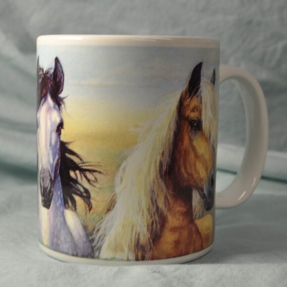*BOGO mugs* 12 oz mug vintage horses friends of the forest (w938) - Picture 4 of 9